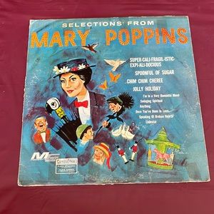 1960’s Mary Poppins Record Album